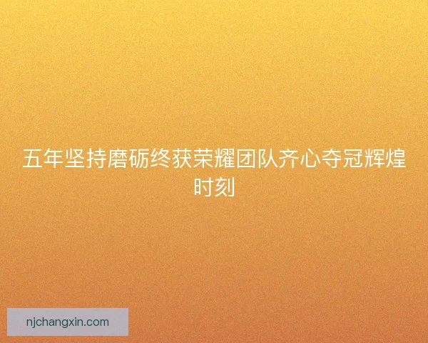 五年坚持磨砺终获荣耀团队齐心夺冠辉煌时刻